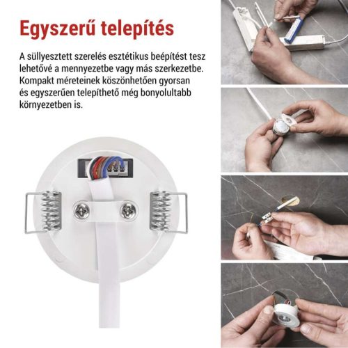 EMOS ZN1330, EMOS LED vészvilágító lámpatest ORSU 1W 130 lm 3 óra