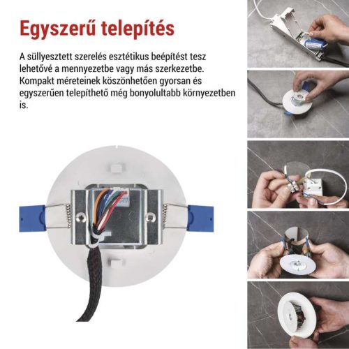 EMOS ZN1340, EMOS LED vészvilágító lámpatest ORSU 2W 300lm 3 óra