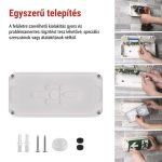 EMOS ZN2120, EMOS LED vészvilágító lámpatest NESSI 3W 3 óra IP66