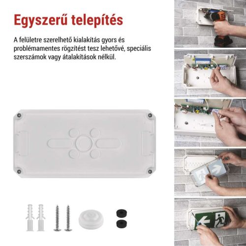 EMOS ZN2120, EMOS LED vészvilágító lámpatest NESSI 3W 3 óra IP66