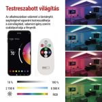 EMOS ZPW218R, GoSmart LED szalag WiFi 2m, 11W, 750lm, RGB/CCT