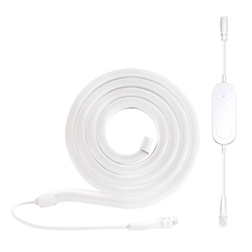 EMOS ZPW313I, GoSmart Rugalmas LED szalag NEON fehér, 3 m, 23 W, RGBIC dimmelhető, WiFi