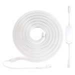 EMOS ZPW513I, GoSmart Rugalmas LED szalag NEON fehér, 5 m, 33 W, RGBIC dimmelhető, WiFi