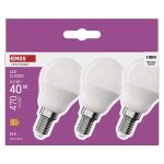EMOS ZQ1E23-3, LED izzó Classic Mini Globe / E14 / 4,2 W (40 W) / 470 lm / Természetes fehér