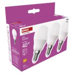 EMOS ZQ1E23-3, LED izzó Classic Mini Globe / E14 / 4,2 W (40 W) / 470 lm / Természetes fehér