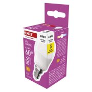   EMOS ZQ1E43, LED izzó Classic Mini Globe / E14 / 6,5 W (60 W) / 806 lm / Természetes fehér