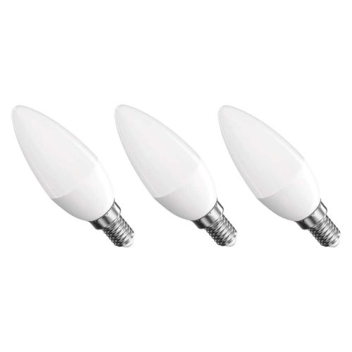 EMOS ZQ3E21-3, LED izzó Classic gyertya / E14 / 4,2 W (40 W) / 470 lm / Meleg fehér
