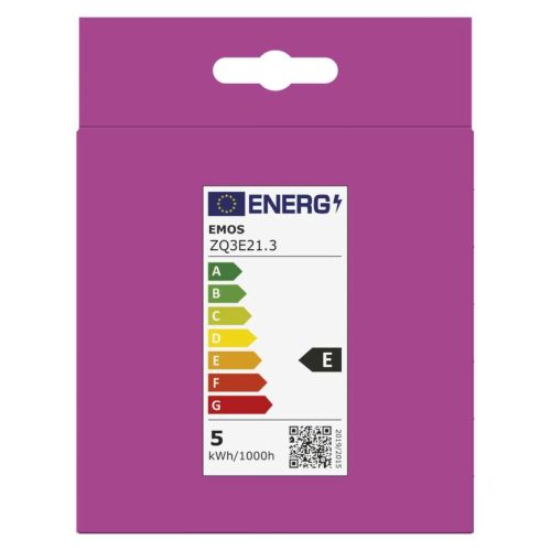 EMOS ZQ3E21-3, LED izzó Classic gyertya / E14 / 4,2 W (40 W) / 470 lm / Meleg fehér