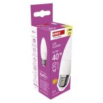 EMOS ZQ4E21, LED izzó Classic gyertya / E27 / 4,2 W (40 W) / 470 lm / Meleg fehér