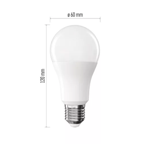 EMOS ZQ5D76, LED izzó Classic A60 / E27 / 14 W (120 W) / 1901 lm / Természetes fehér