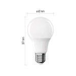 EMOS ZQ5E43-3, LED izzó Classic A60 / E27 / 7 W  (60 W) / 806 lm / Természetes fehér