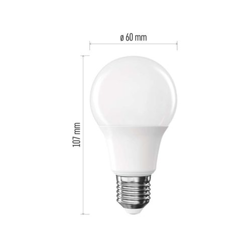 EMOS ZQ5E43-3, LED izzó Classic A60 / E27 / 7 W  (60 W) / 806 lm / Természetes fehér