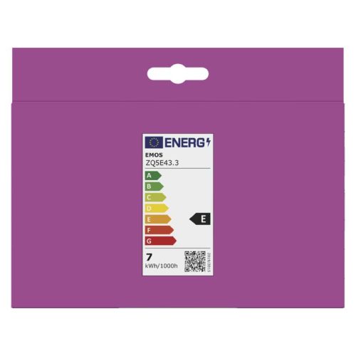 EMOS ZQ5E43-3, LED izzó Classic A60 / E27 / 7 W  (60 W) / 806 lm / Természetes fehér
