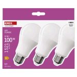 EMOS ZQ5E63-3, LED izzó Classic A60 / E27 / 13 W (100 W) / 1521 lm / Természetes fehér