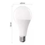 EMOS ZQ5E81, LED izzó Classic A80 / E27 / 20 W (150 W) / 2452 lm / Meleg fehér