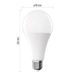 EMOS ZQ5E84, LED izzó Classic A80 / E27 / 20 W (150 W) / 2452 lm / Hideg fehér