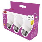  EMOS ZQ6E23-3, LED izzó Classic Mini Globe / E27 / 4,2 W (40 W) / 470 lm / Természetes fehér