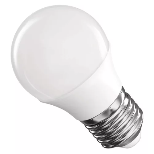 EMOS ZQ6E41, LED izzó Classic Mini Globe / E27 / 6,5 W (60 W) / 806 lm / Meleg fehér
