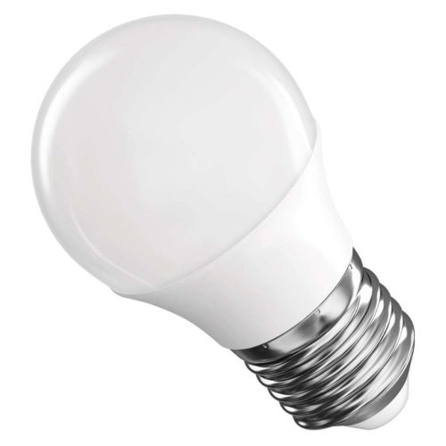 EMOS ZQ6E43, LED izzó Classic Mini Globe / E27 / 6,5 W (60 W) / 806 lm / Természetes fehér