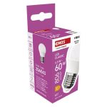 EMOS ZQ6E43, LED izzó Classic Mini Globe / E27 / 6,5 W (60 W) / 806 lm / Természetes fehér