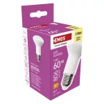 EMOS ZQ7E41, LED izzó Classic R63 / E27 / 7 W  (60 W) / 806 lm / Meleg fehér