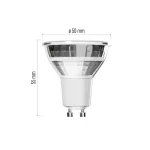 EMOS ZQ8E17, LED izzó Classic MR16 / GU10 / 3 W (32 W) / 345 lm / Meleg fehér