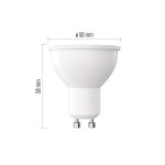 EMOS ZQ8E42D, LED izzó Classic MR16 / GU10 / 7 W (60 W) / 800 lm / meleg fehér / dimmelhető
