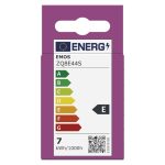 EMOS ZQ8E44S, LED izzó Classic MR16 / GU10 / 7 W (60 W) / 800 lm / Természetes fehér / dimmelhető
