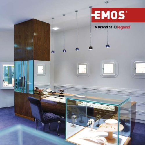 EMOS ZQ8E44, LED izzó Classic MR16 / GU10 / 7 W  (60 W) / 806 lm / Hideg fehér