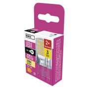   EMOS ZQ9544.2, LED izzó Classic JC / G9 / 4 W (40 W) / 470 lm / meleg fehér 2db
