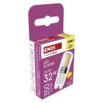 EMOS ZQ9D12, LED izzó Classic JC / G9 / 2,5 W (32 W) / 350 lm / meleg fehér