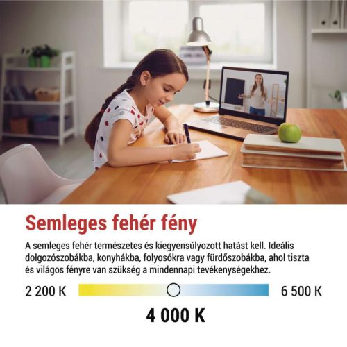 EMOS ZQ9D33, LED izzó Classic JC / G9 / 4,3 W (48 W) / 600 lm / Természetes fehér