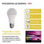 EMOS ZQW515R, LED izzó GoSmart A60 / E27 / 11 W (75 W) / 1 050 lm / RGB / dimmelhető / Wi-Fi