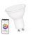 EMOS ZQW832R, LED izzó GoSmart MR16 / GU10 / 4,8 W (35 W) / 400 lm / RGB / dimmelhető / Wi-Fi