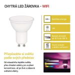EMOS ZQW832R, LED izzó GoSmart MR16 / GU10 / 4,8 W (35 W) / 400 lm / RGB / dimmelhető / Wi-Fi