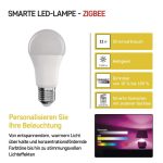 EMOS ZQZ515R, LED izzó GoSmart A60 / E27 / 11 W (75 W) / 1 050 lm / RGB / dimmelhető / Zigbee