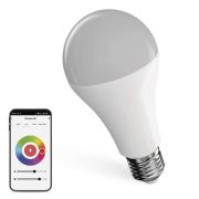   EMOS ZQZ516R, LED izzó GoSmart A65 / E27 / 14 W (94 W) / 1 400 lm / RGB / dimmelhető / Zigbee