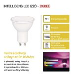 EMOS ZQZ832R, LED izzó GoSmart MR16 / GU10 / 4,8 W (35 W) / 400 lm / RGB / dimmelhető / Zigbee
