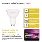 EMOS ZQZ832R, LED izzó GoSmart MR16 / GU10 / 4,8 W (35 W) / 400 lm / RGB / dimmelhető / Zigbee