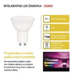 EMOS ZQZ832R, LED izzó GoSmart MR16 / GU10 / 4,8 W (35 W) / 400 lm / RGB / dimmelhető / Zigbee