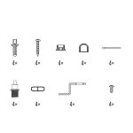 EMOS ZR9020, LED panel vezetékek 60×60cm