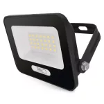 EMOS ZS2224B, LED reflektor GLARO 20W, fekete, IP65, 2000 lm, természetes fehér