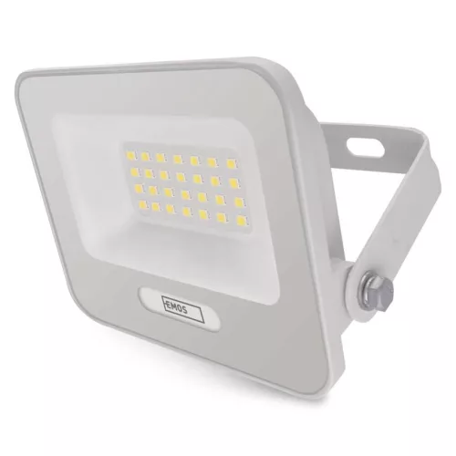 EMOS ZS2224W, LED reflektor GLARO 20W, fehér, IP65, 2000 lm, természetes fehér