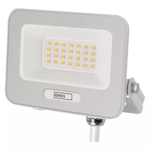 EMOS ZS2224W, LED reflektor GLARO 20W, fehér, IP65, 2000 lm, természetes fehér