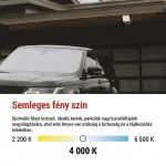 EMOS ZS2224W, LED reflektor GLARO 20W, fehér, IP65, 2000 lm, természetes fehér