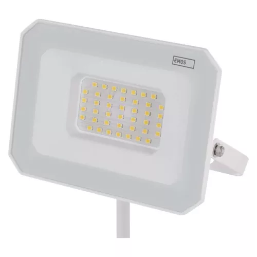 EMOS ZS2233W, LED reflektor SIMPO 30W, fehér, IP65, 3000 lm, természetes fehér