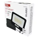 EMOS ZS2234B, LED reflektor GLARO 30W, fekete, IP65, 3000 lm, természetes fehér