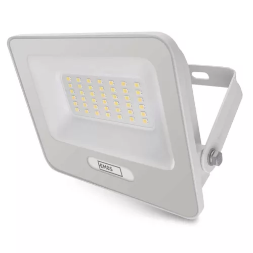 EMOS ZS2234W, LED reflektor GLARO 30W, fehér, IP65, 3000 lm, természetes fehér
