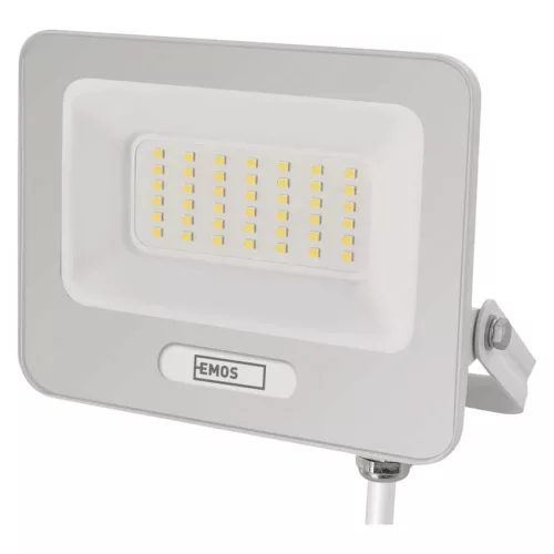 EMOS ZS2234W, LED reflektor GLARO 30W, fehér, IP65, 3000 lm, természetes fehér