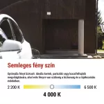 EMOS ZS2234W, LED reflektor GLARO 30W, fehér, IP65, 3000 lm, természetes fehér